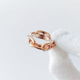 Hermes Regate Scarf Ring, Rose Gold - Found Fashion