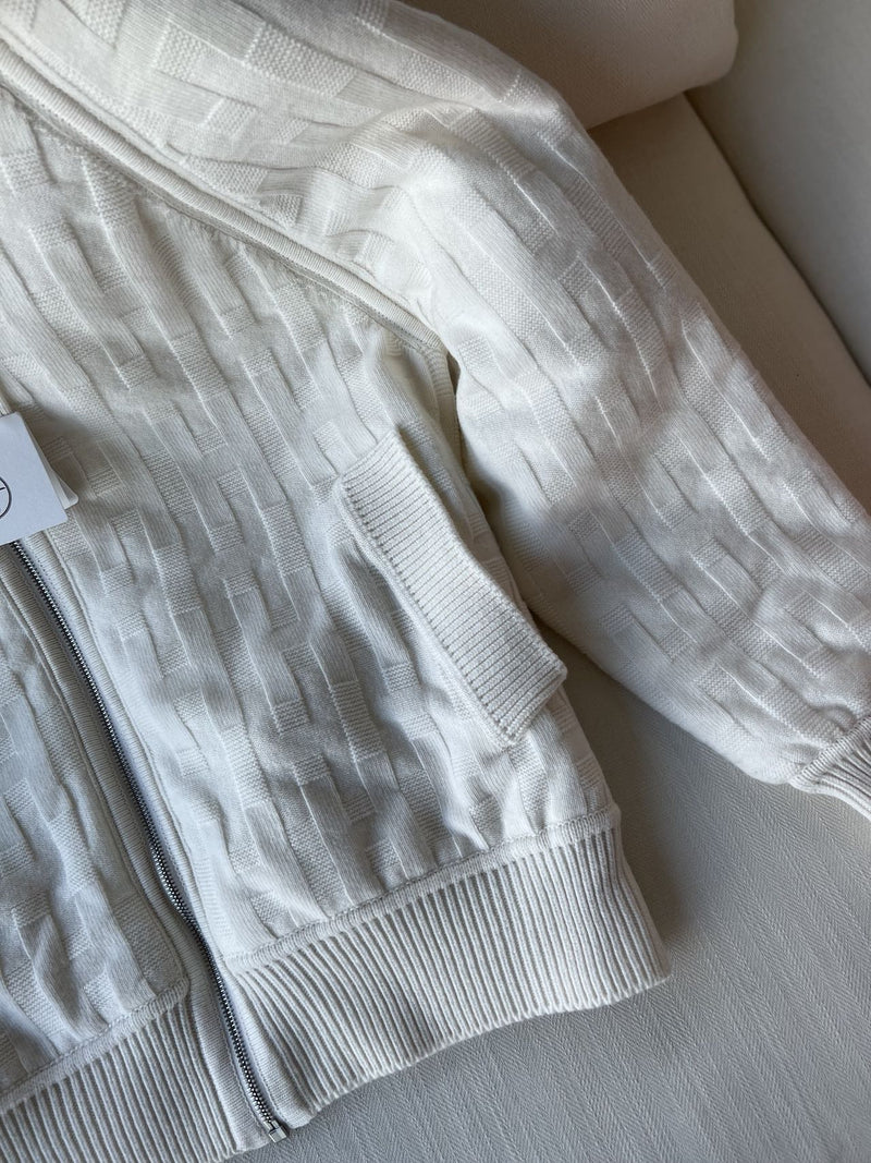 Hermès Reversible Zip Cardigan Hoodie - Found Fashion