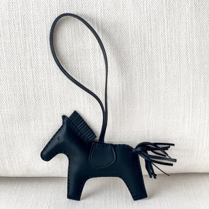 Hermès Rodeo GM Bag Charm, Noir