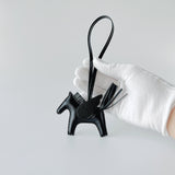 Hermes Rodeo Pegase PM In Black With Touch Lizard Skin - Found Fashion