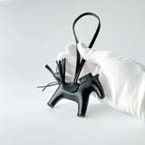 Hermes Rodeo PM Bag Charm In Black - Found Fashion