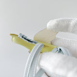 Hermes Rodeo PM Charm In Jaune Bourgeon, Bleu Brume And Nata - Found Fashion