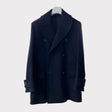 Hermès Men's Caban Corto Double Cashmere Jacket, 48, Marine
