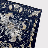 Hermes Limited Chorus Stellarum Embroidered Scarf, 70