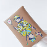 Hermes Jockey Calvi Card Holder In Chai, Limited Edition