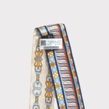Hermes Harnais en Rosace Twilly In Crème, Ciel And Ocre