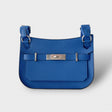 Hermès Jypsiere Mini Bag, Bleu France, Palladium Hardware