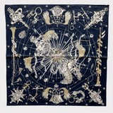 Hermes Limited Chorus Stellarum Embroidered Scarf, 70
