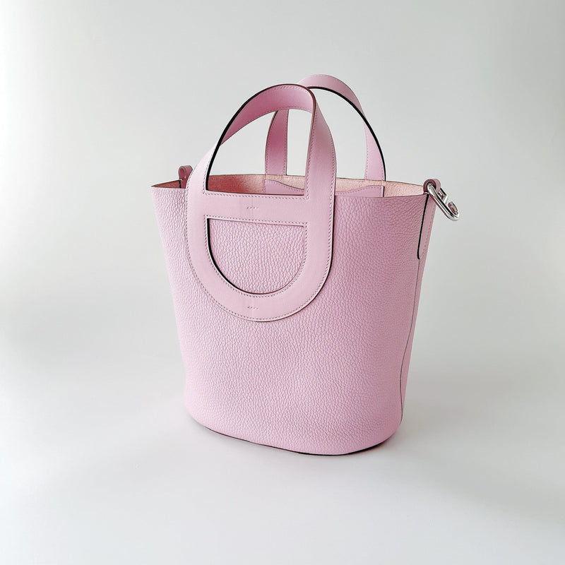 Hermes In The Loop 23 Bag, Mauve Sylvestre, Pink