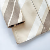 Hermes Mosaique Short Wool Coat In Beige Maputo | Size 38