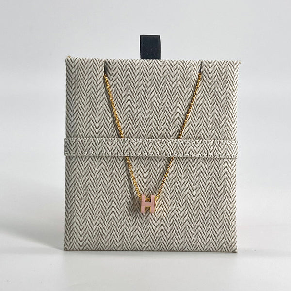 Hermès Mini Pop H Necklace | Pink