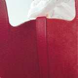 Hermes Picotin Lock Bag 18 In Red Vermillon Leather And Gold Hardware