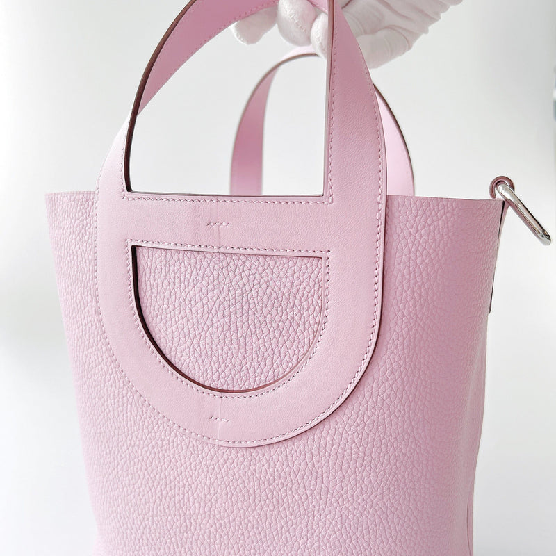 Hermes In The Loop 23 Bag, Mauve Sylvestre, Pink