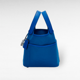 Hermes Cargo Picotin Lock Bag 18 In Bleu Royal Cargo With Palladium Hardware