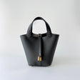 Hermès Picotin 18 Bag, Graphite, Gold Hardware