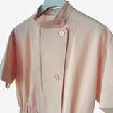 Hermès Drawstring Shirt , Rose Palomino, Size 36
