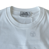 Hermes Men's "Herbier 3D" T-shirt, White, Size Medium
