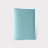 Hermès Bleu Zephyr Epsom Calvi Cardholder Palladium Hardware, 2023