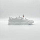 Hermès Day Sneaker | White & Rose Gold - Found Fashion