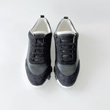 Hermes Men's Bouncing Sneaker In Black And White, Size 42.5 - Found Fashion