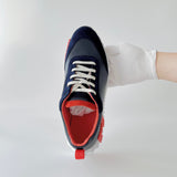 Hermes Men's Bouncing Sneaker In Marine Blue, Size 45 - Found Fashion