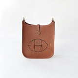 Hermes Mini Evelyne 16 In Gold With Gold Hardware - Found Fashion