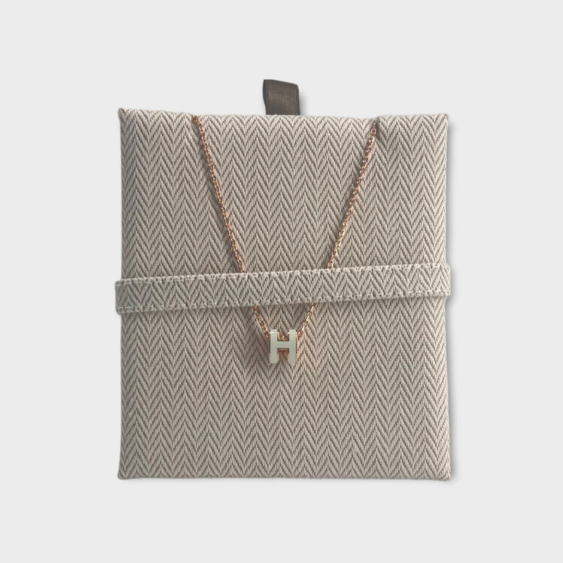 Hermès Mini Pop H Necklace | Vert Fizz