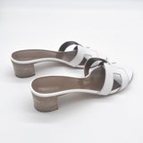 Hermès Oasis Sandal | White | Size 38.5