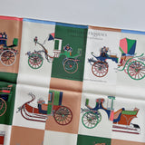 Hermes Voitures Exquises Scarf 90, The Queens Platinum Jubilee Scarf | Limited Edition - Found Fashion