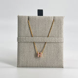 Hermès Mini Pop H Necklace | Pink